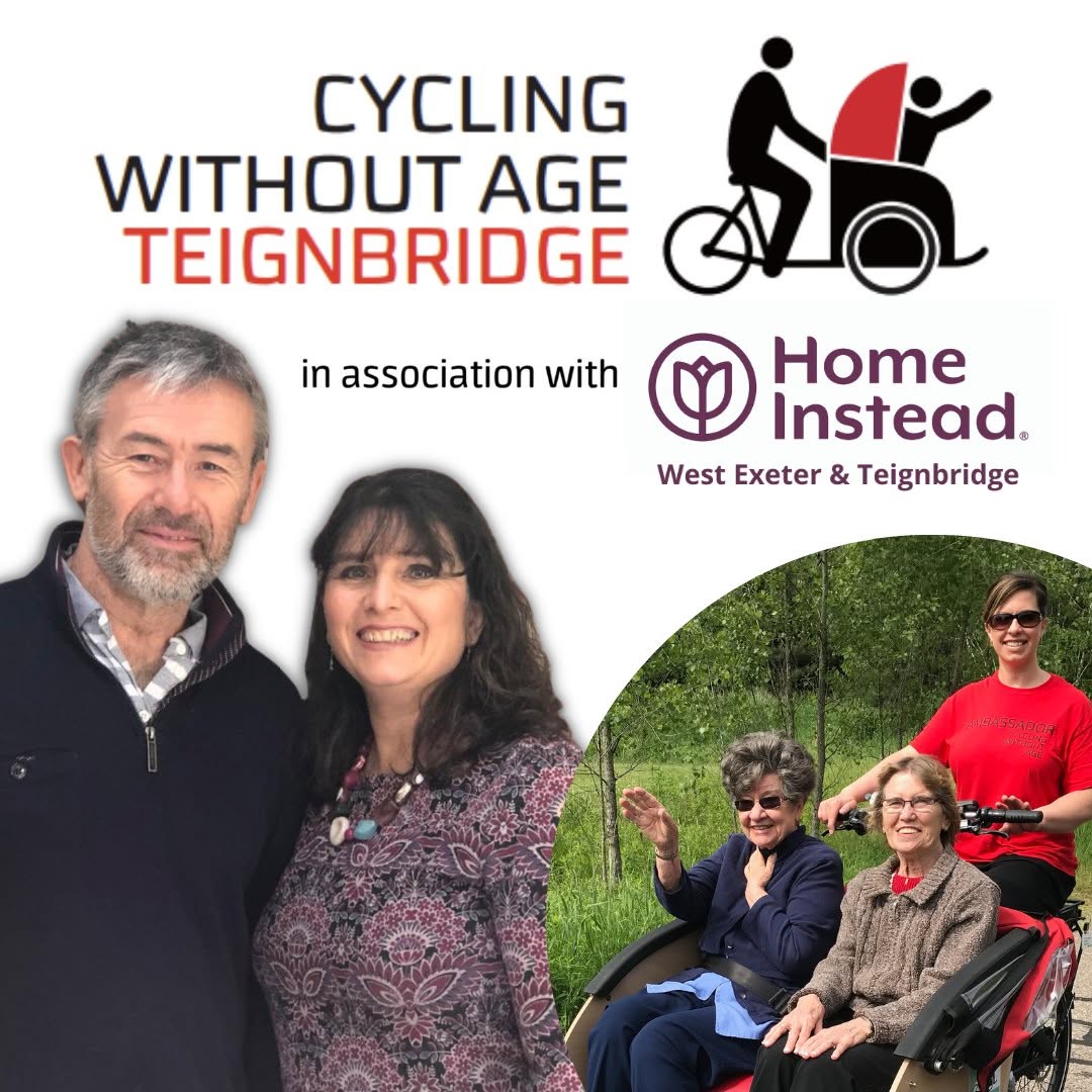 Cycling Without Age partnership graphic