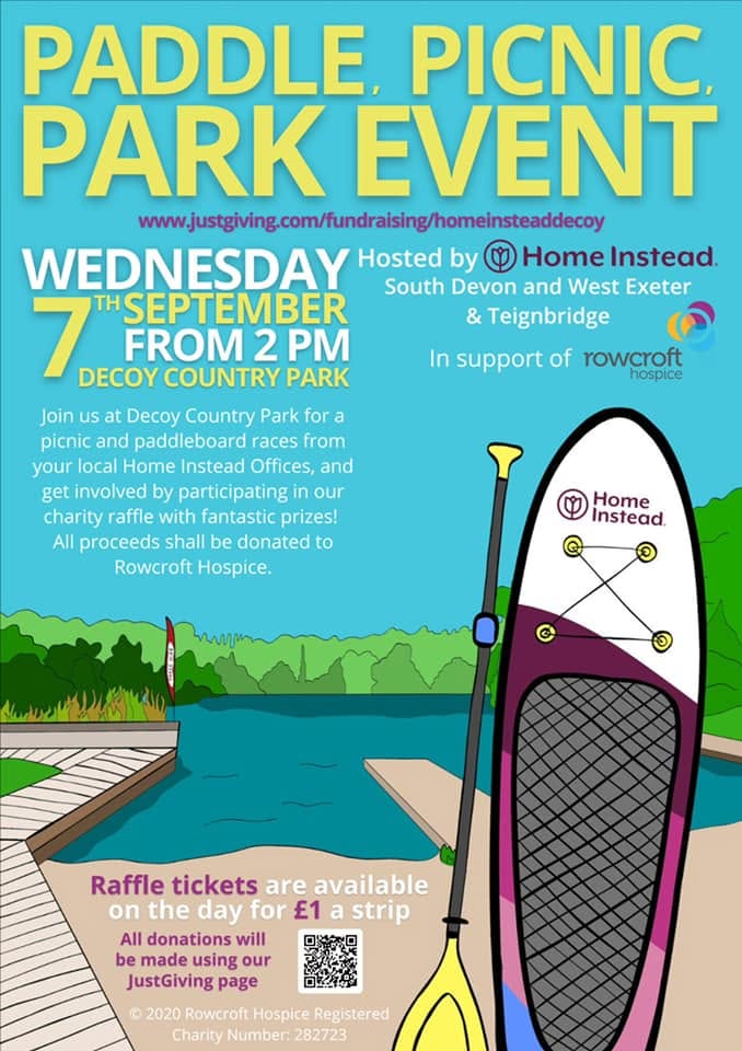Paddle Picnic charity event poster
